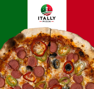 Sosisli Pizza (Orta Boy) görseli