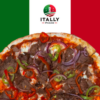 Dönerli Pizza (Büyük Boy) görseli