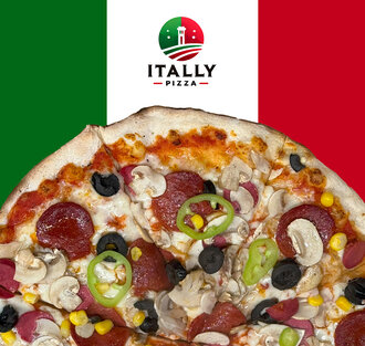 Karışık Pizza (Büyük Boy) görseli