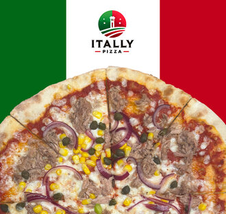 Ton Balıklı Pizza (Büyük Boy) görseli