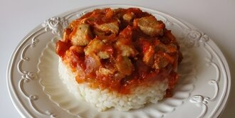 Pilav Üstü Tavuk Sote görseli