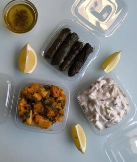 Karışık Zeytinyağlı Menü görseli