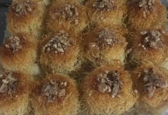 Ev Usulü Tereyağlı Tel Kadayıf görseli