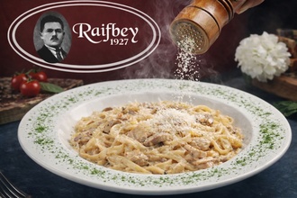 Tavuklu Mantarlı Fettucine görseli