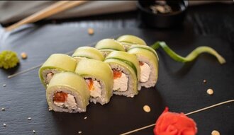 Green Sushi Roll (8 Pcs) görseli