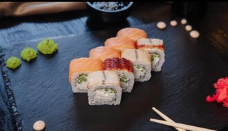 Philadelphia Duet Sushi Rolls 8 Adet görseli