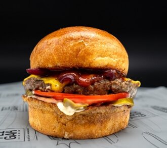 Burning Cheeseburger görseli