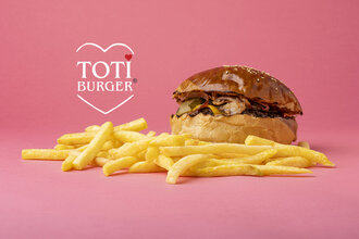 Magic Mushroom Love Burger görseli