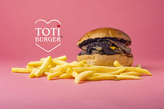 Olive And Cheese Burger görseli