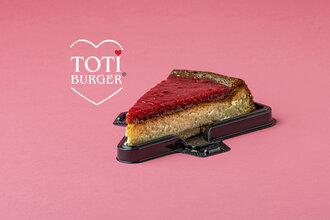 Frambuazlı Dilim Cheesecake görseli