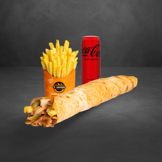 Coca Cola Fırsatı ( Large Tavuk Döner Dürüm Menü) görseli