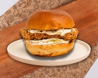 Trüflü Çıtır Tavuk Burger görseli