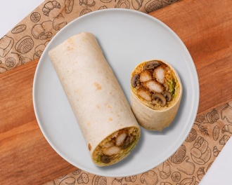 Mantarlı Tavuk Wrap görseli