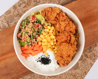 Kızarmış Tavuklu Bowl görseli