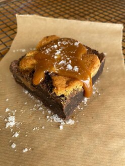 Salted Caramel Brookie (Dilim) görseli