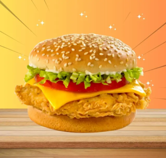 Tavuk Cheeseburger görseli