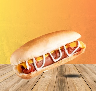 Cheddarlı Sosisli Sandviç görseli