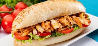 Tombik Ekmek Arası Tavuk Döner görseli