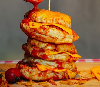 Islak Cheeseburger görseli