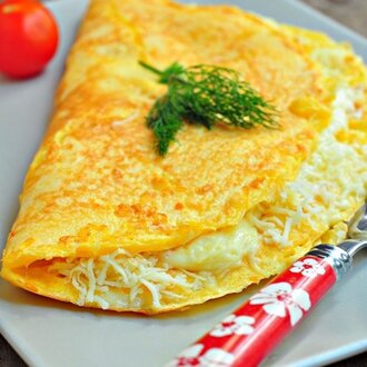 Kaşarlı Omlet görseli