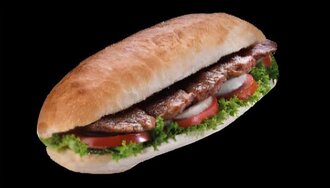 Ekmek Arası Köfte Menü Bardak Ayran görseli