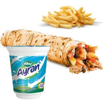 Çocuk Tavuk Döner Menü görseli
