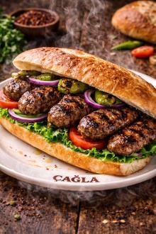 Tam Ekmek Arası Köfte Ekmek görseli