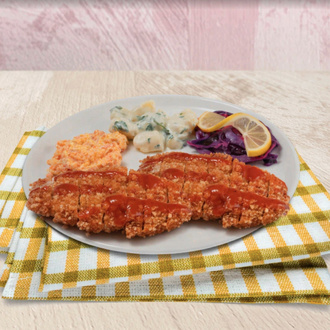 Acı Soslu Schnitzel görseli