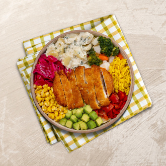 Klasik Schnitzel Bowl görseli