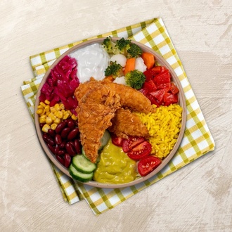 Çıtır Tavuklu Bowl görseli