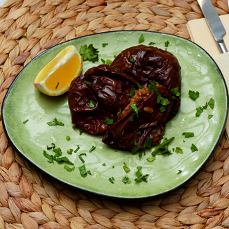 Zeytinyağlı Kuru Biber Dolması görseli