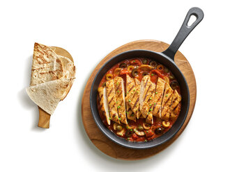 Soslu Bonfile – Kaparili Mantar Soslu Tavuk Bonfile görseli