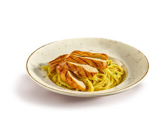 Izgara Tavuklu Fettuccine görseli