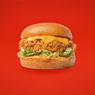 Spicy Crispy Chick Burger görseli