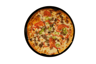 Kavurmalı Pizza (1-2 Kişilik) görseli