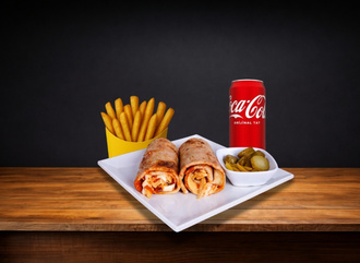 Hatay Usulü Yeşillikli Tavuk Döner Combo Menü görseli
