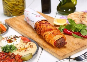 Soslu Çöp Şiş Dürüm görseli