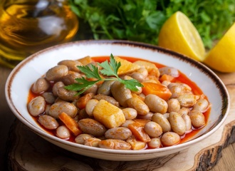 Zeytinyağlı Barbunya Pilaki görseli
