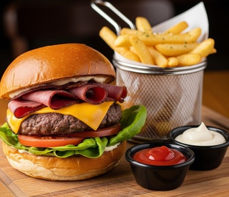 Meat Wagom Burger Menü görseli