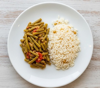 Taze Fasulye & Pirinç Pilavı görseli