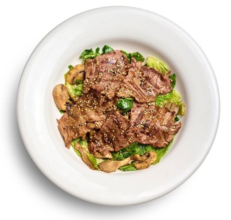 Dana Etli Mantarlı Salata görseli