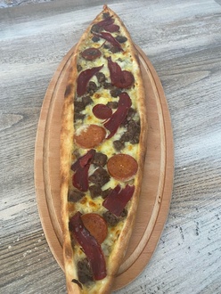 Açık Süper Karışık Pide görseli