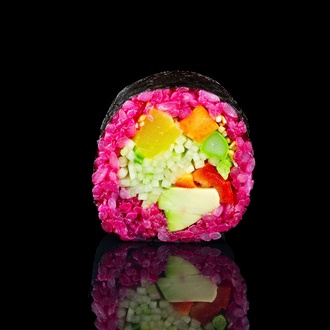 554. Special 5 - Vegetarian Pink Rice Roll (6 Parça) görseli