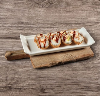 Sake Lava Tempura Maki Roll (8 Pcs.) görseli