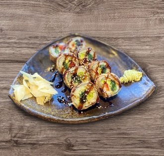 Vegan Tempura Roll (8 Pcs.) görseli