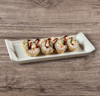 Sake Unagi Tempura Maki Roll (8 Pcs.) görseli