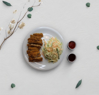 Çıtır Tavuk & Salata görseli
