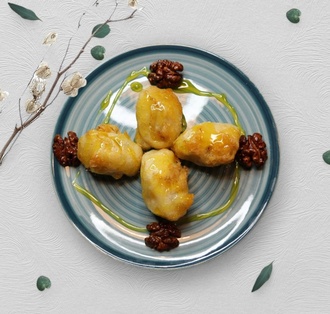Balda Kızarmış Muz görseli