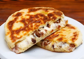 Kavurmalı Kaşarlı Bazlama Tost görseli