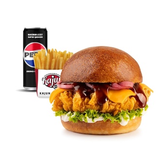 Bbq Chicken Burger Menü görseli